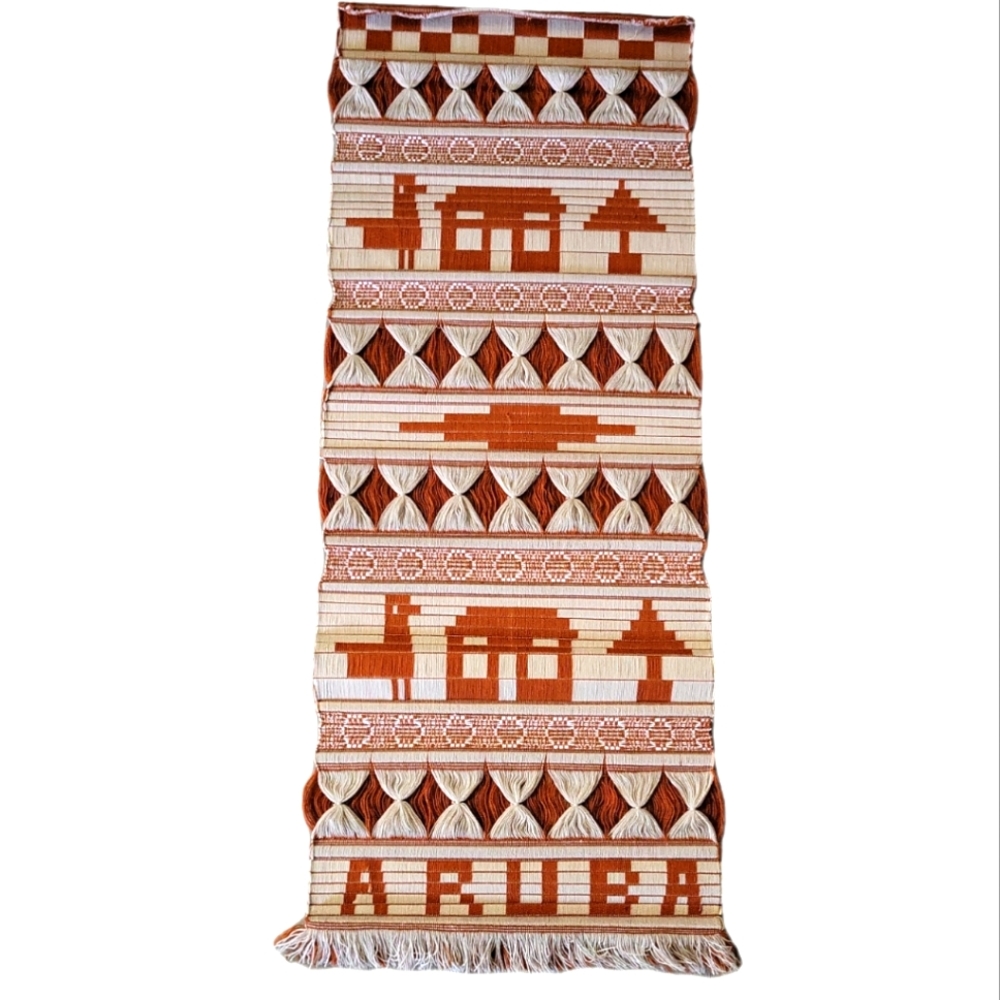 Vintage Aruba large wall hanging